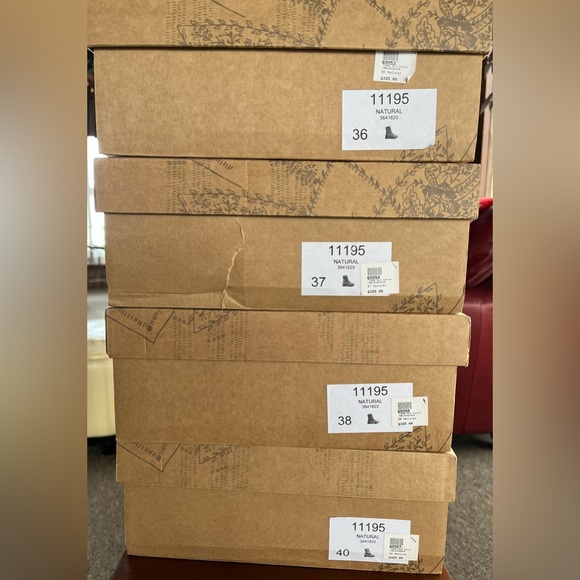 Free People NWT canvas & leather hiking boot. - Picture 6 of 10